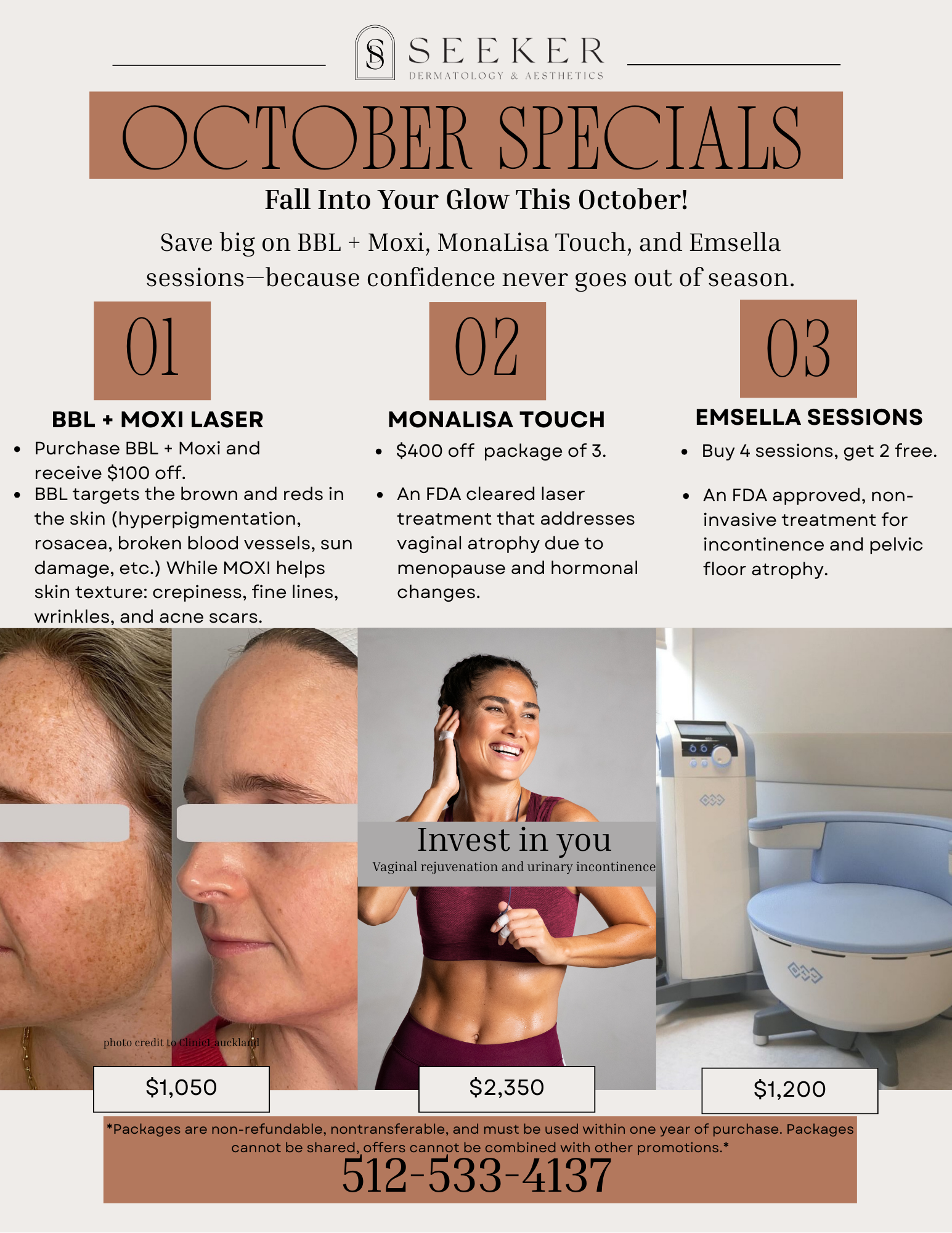 October specials