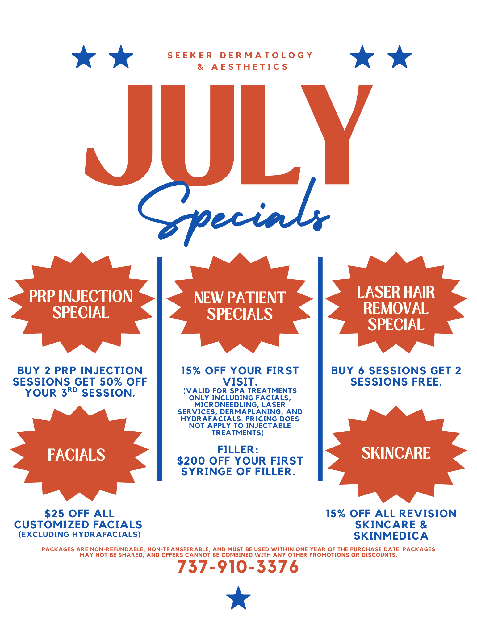 flier on the Seeker Dermatology